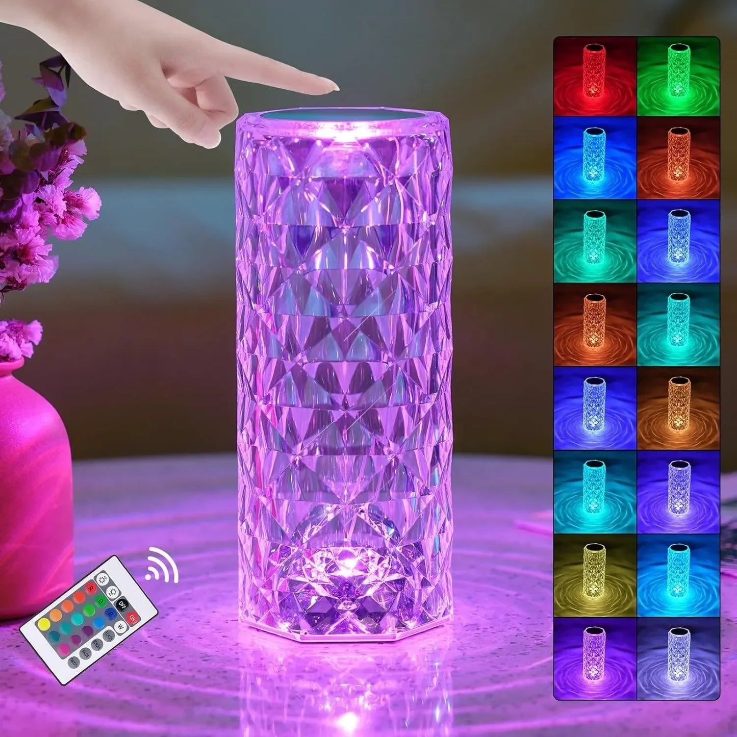 LED Rose Lamp