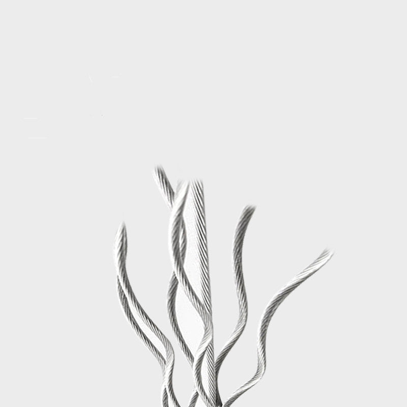 Invisible windproof clothesline