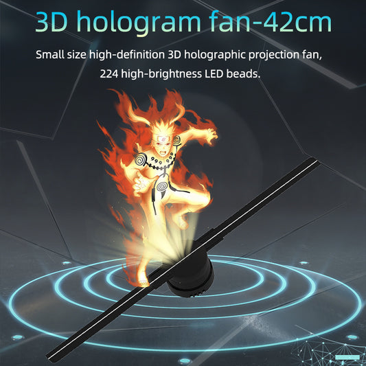 Holographic Fan Projector